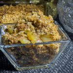 Crujiente de manzana